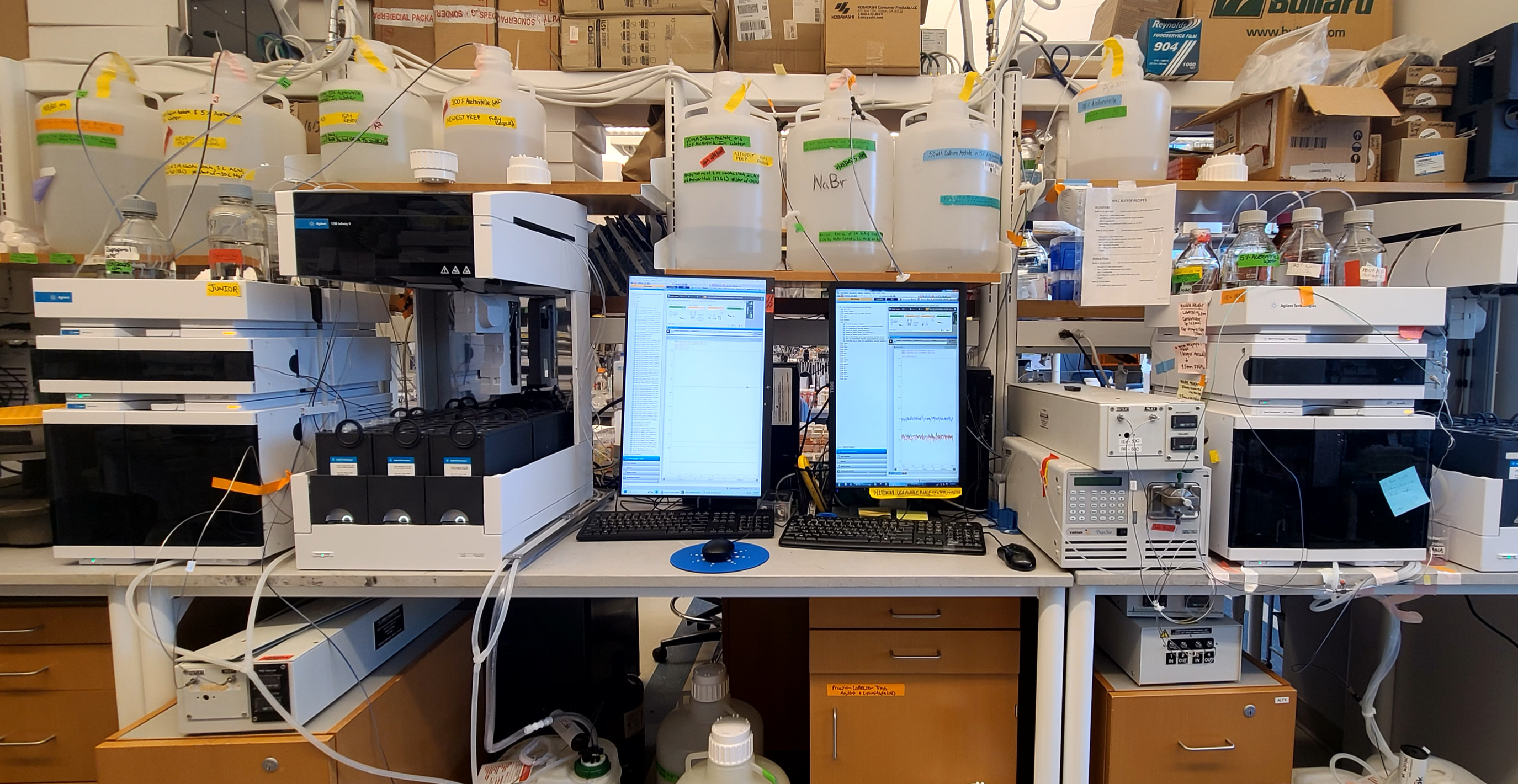 Agilent Preparative HPLCs