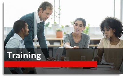 Button to training options